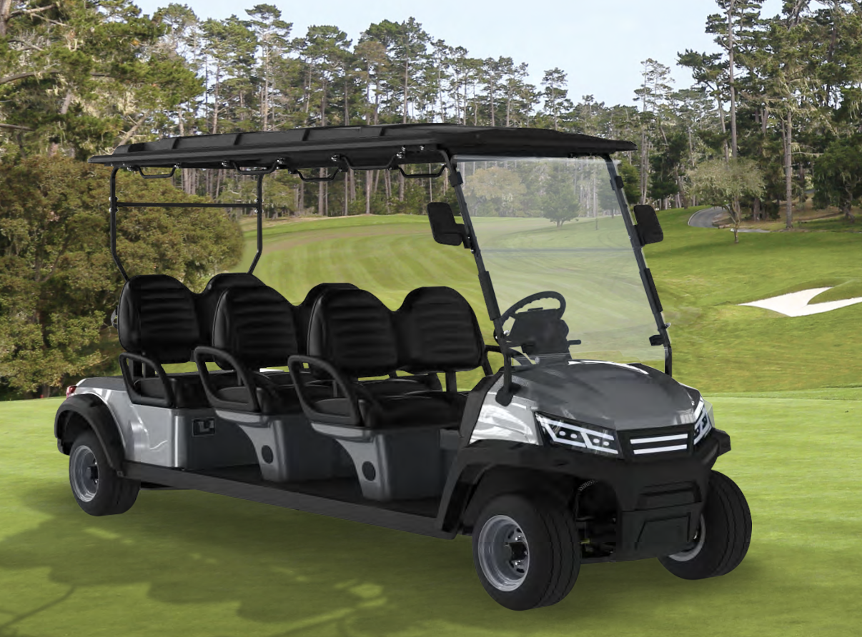 MeridianGolf Essential Black Electric Golf Cart